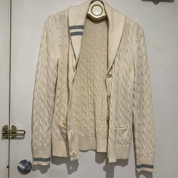 L-RL LAUREN ACTIVE RALPH LAUREN KNIT SWEATER CARDIGANS SIZE M - Picture 1 of 9